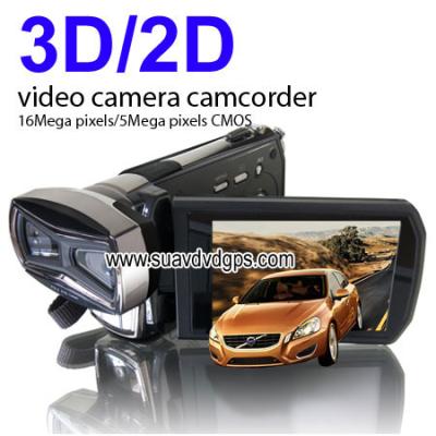 the lastest 3D 2D video camera camcorder Full HD D