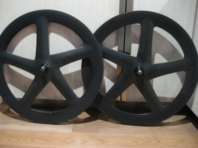 Carbon 5 spoke race wheels, compare to Mavic IO 