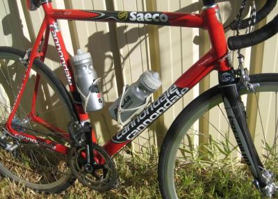 58cm Cannondale Saeco Team Six 13 frameset