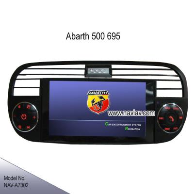 Abarth 500 695 OEM stereo car dvd player GPS navig