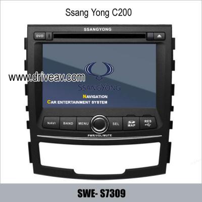 SsangYong C200 stereo radio auto dvd player gps